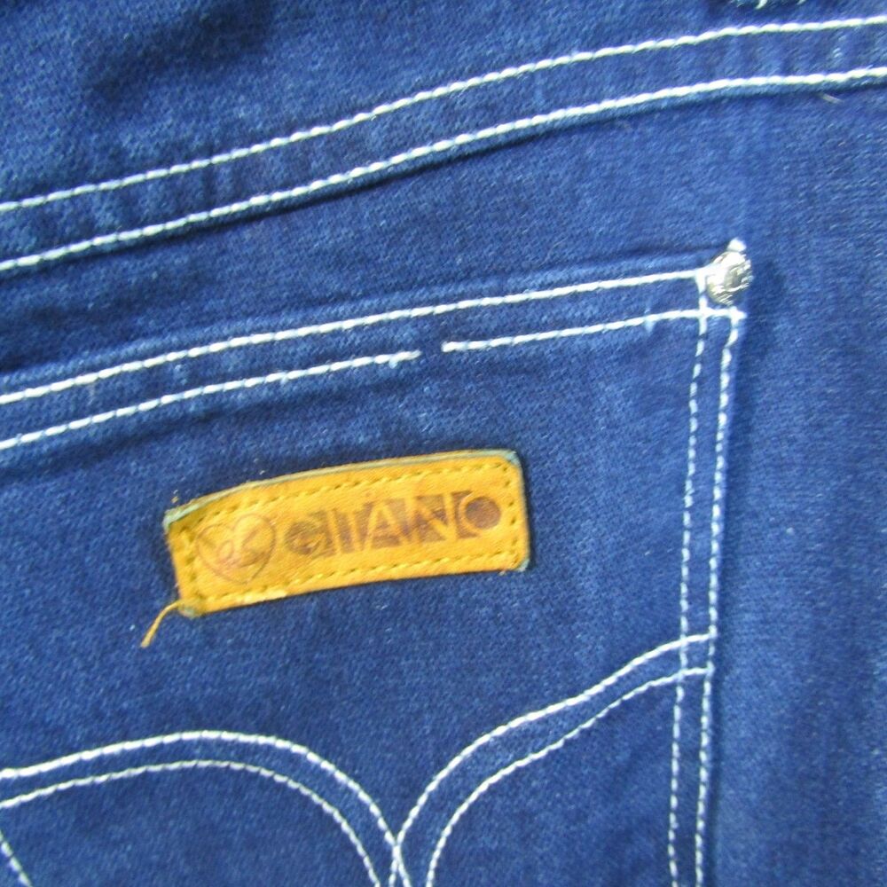 Vintage GITANO Women's 70s 80s High Waist Dark Wash Jeans Size 20 (34" Waist)